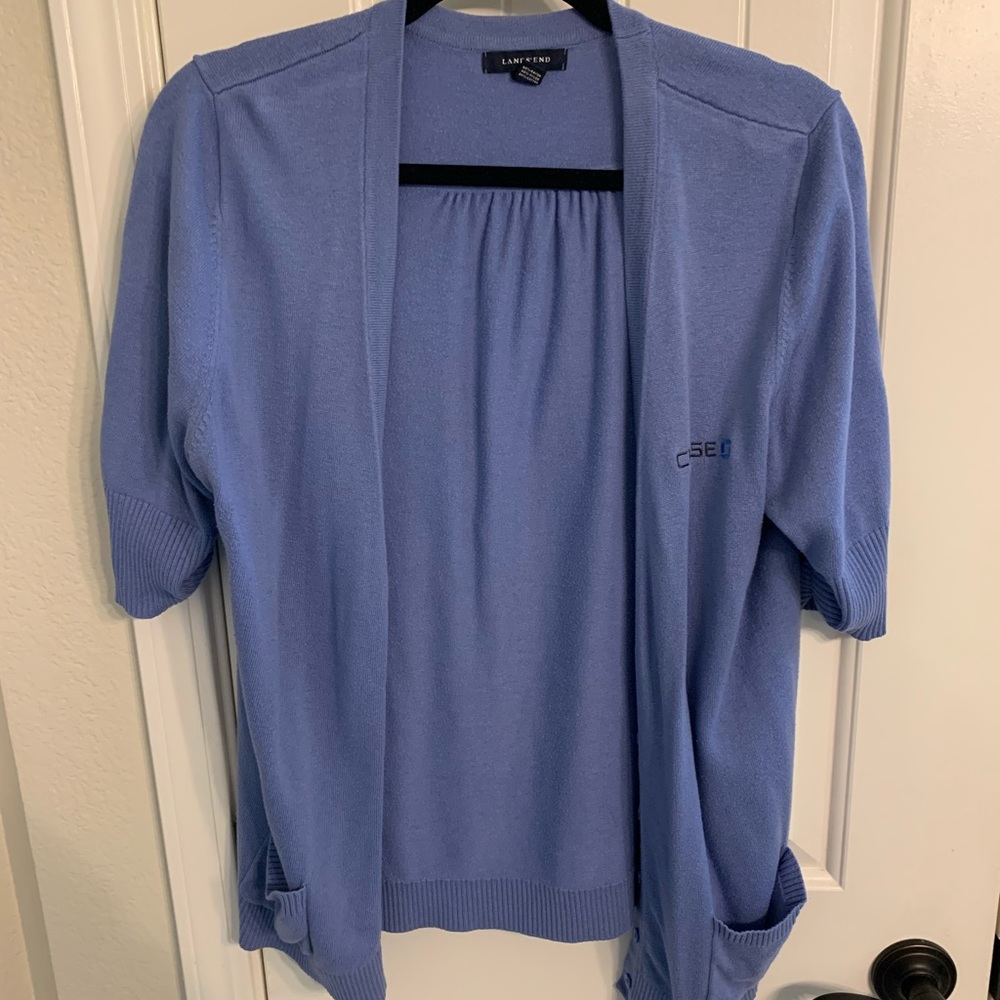 Blue chase cardigan